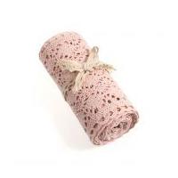 15cm Cotton Lace Fabric Roll 2m Light Pink