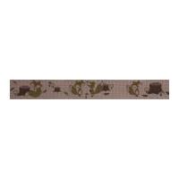 15mm Woodland Animal Ribbon Fox