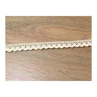 15mm cotton crochet lace trimming cream