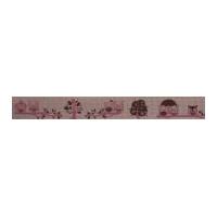 15mm Woodland Animal Ribbon Owl