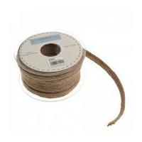 15mm woven jute ribbon trimming natural