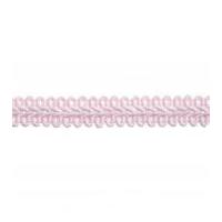 15mm essential trimmings gimped braid trimming light pink