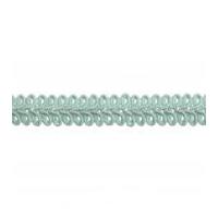 15mm essential trimmings gimped braid trimming mint green