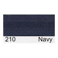 15mm essential trimmings satin bias binding tape 2m navy