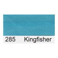 15mm essential trimmings satin bias binding tape 2m kingfisher