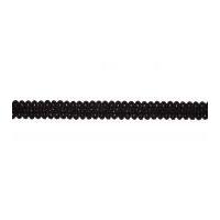 15mm Essential Trimmings Gimped Braid Trimming Black