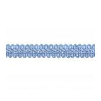 15mm essential trimmings gimped braid trimming light blue