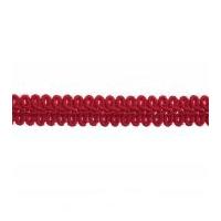 15mm Essential Trimmings Gimped Braid Trimming Red