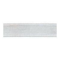 15mm berisford sheer elegance ribbon 1 white