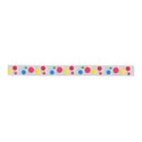 15mm Berisford Party Dots Print Ribbon 1 Multicoloured