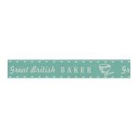 15mm Berisford Great British Baker Print Ribbon 3 Herb