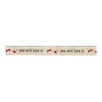 15mm Berisford You Will Love It Print Ribbon 2 Elephant