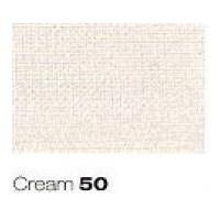 15mm Berisford Super Sheer Organza Ribbon 50 Cream
