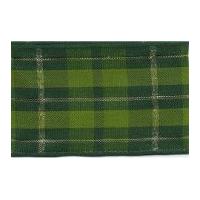 15mm Berisford Beaumont Tartan Ribbon 5 Cypress/Green