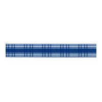 15mm berisford candy check ribbon 12 royal blue