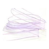 15mm Berisford Wired Sheer Organza Ribbon 7 Helio