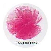 15.2cm Berwick Offray Tulle Net Extra Wide Ribbon Hot Pink