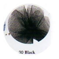 152cm berwick offray tulle net extra wide ribbon black