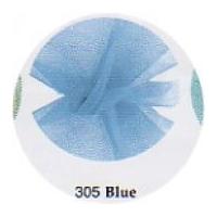 152cm berwick offray tulle net extra wide ribbon blue