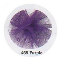 15.2cm Berwick Offray Tulle Net Extra Wide Ribbon Purple