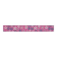 15mm bowtique flowers grosgrain ribbon pink