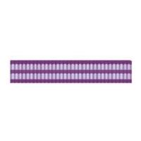 15mm Celebrate Gingham 2 Colour Ribbon Lavender/Plum