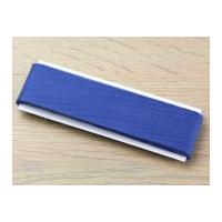 15mm prym strong cotton herringbone tape 5m blue