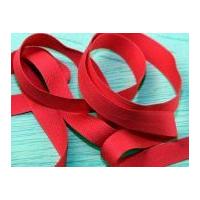 15mm Prym Strong Cotton Herringbone Tape Red