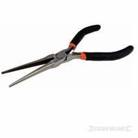 150mm silverline needle nose electronics pliers