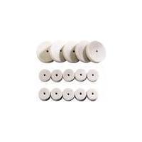 15 Piece Woollen polishing discs Westfalia