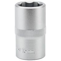 15mm 6pt Socket 1/2dr Pckd