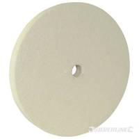 150mm White Felt Buffing Wheel