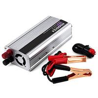 1500W DC 12V to AC 220V Power Inverter - Silver