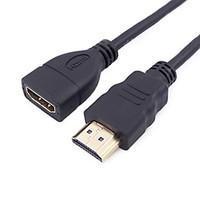 1.5M 4.92FT HDMI V1.4 Male to Female HDMI Extension Connectors Cable