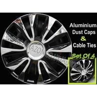 15 inch chrome black audi r8 spyder wheels look design car wheel trims ...