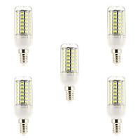 15W E14 LED Filament Bulbs 69 SMD 5730 1500 lm Natural White AC 220-240 V 5 pcs
