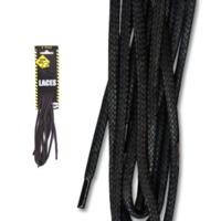 150cm Black Worksite Heavy Duty Wax Laces