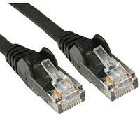 15m network cat5e patch lead moulded brown