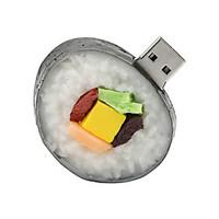 16GB Sushi Rubber USB2.0 Flash Drive Disk