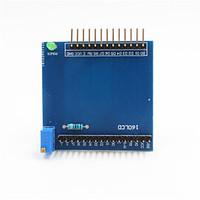 1602 lcd shield expansion board module for arduino raspberry pi blue
