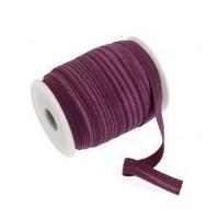 16mm Fold Over Elastic Burgundy