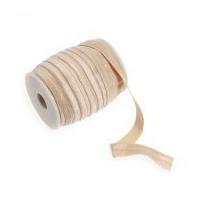 16mm Fold Over Elastic Peach