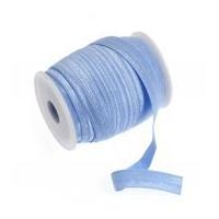 16mm Fold Over Elastic Cornflower