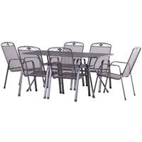 160cm Savoy 6 Seater Set with Savoy Chairs