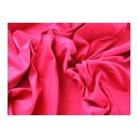 16 Wale Cotton Needlecord Corduroy Dress Fabric Cerise Pink