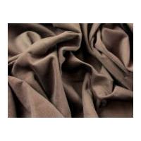 16 Wale Cotton Needlecord Corduroy Dress Fabric Chocolate Brown