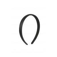 16mm simplicity plain satin headband black