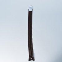 16 Habico Tagged YKK Nylon Open End Zip - Brown 374674