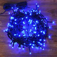 160 LED Blue Multi-Action String Lights (Mains) by Kingisher