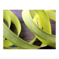 16mm 100% Cotton Double Fold Bias Binding Trimming Yellow